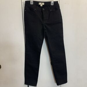 NWT Amazon Pants Womens Sz 2 Black Stretch Straight Leg